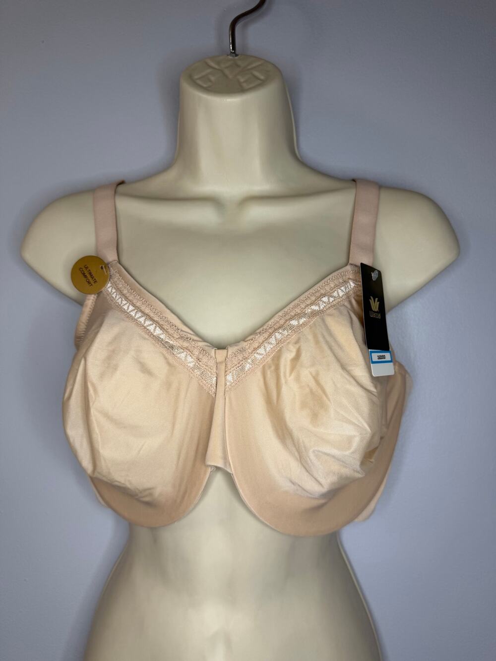 Wacoal Perfect Primer T-shirt Bra Underwire Roebuck Tan Sz 38DDD